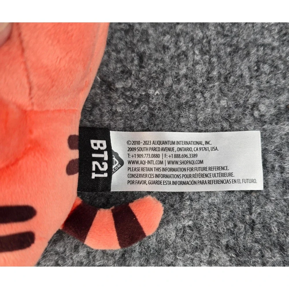 BT21 Cooky Tiger Plush Kids 7